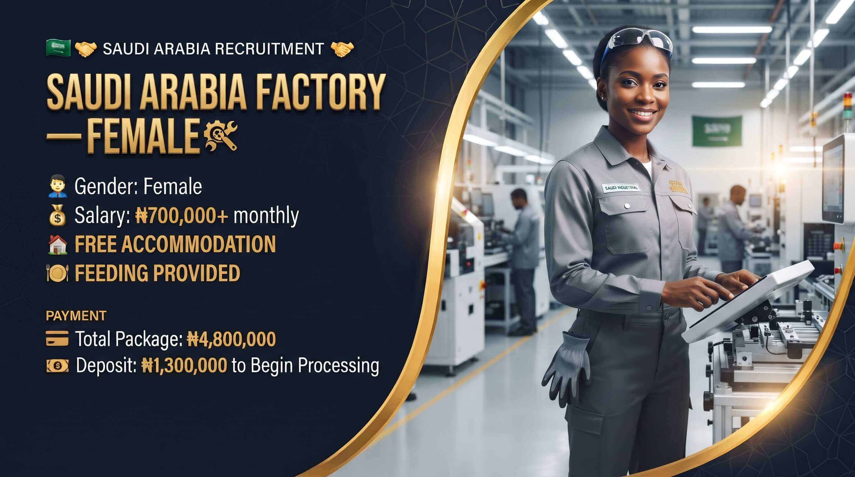 Factory Worker - Female