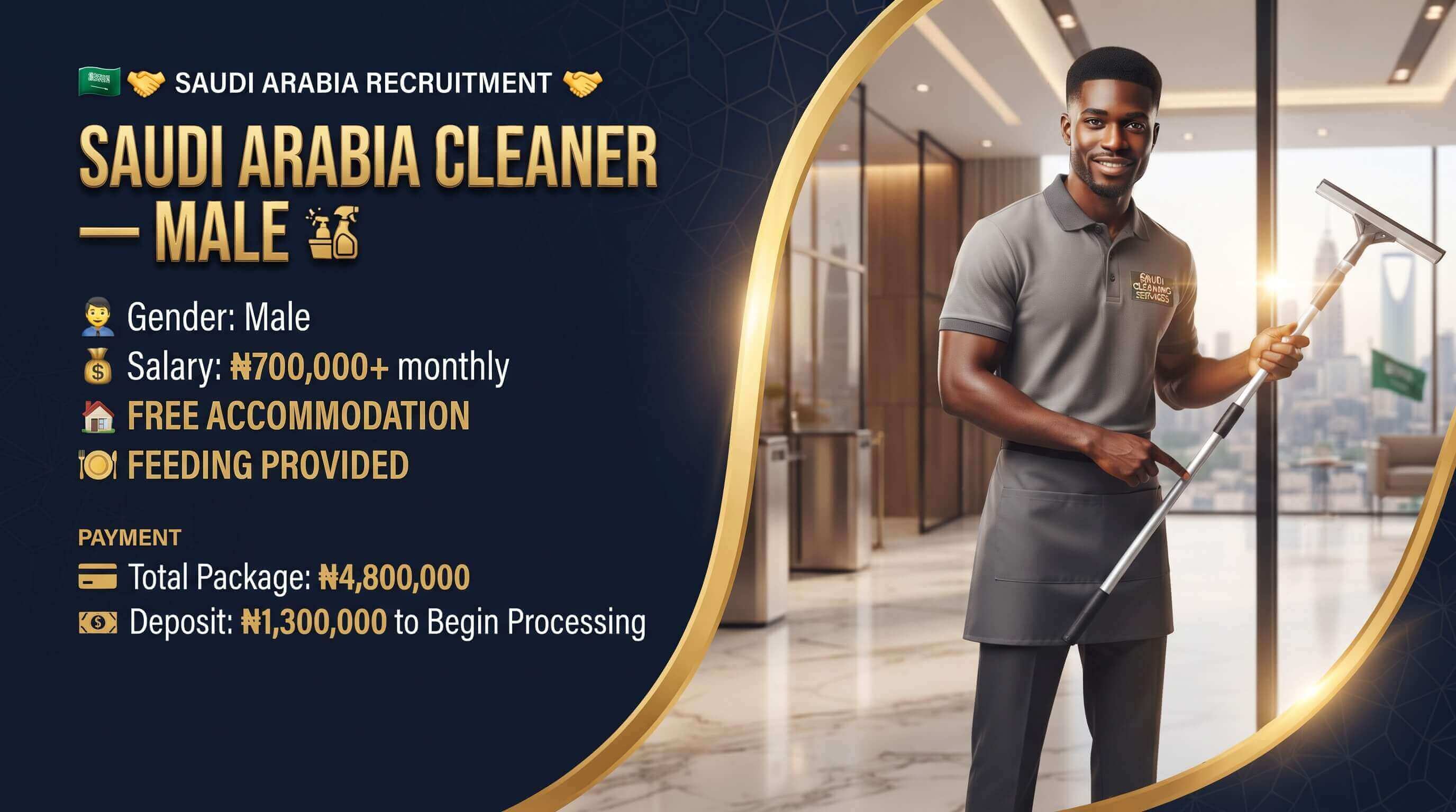 Cleaner - Male